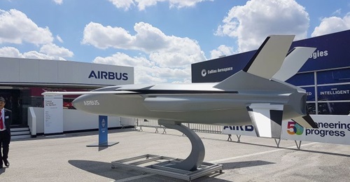 Remote Carriers will be a core component of the Future Combat Air System being developed by Germany, France and Spain. A conceptual model was displayed by Airbus at the Paris Air Show in 2019.