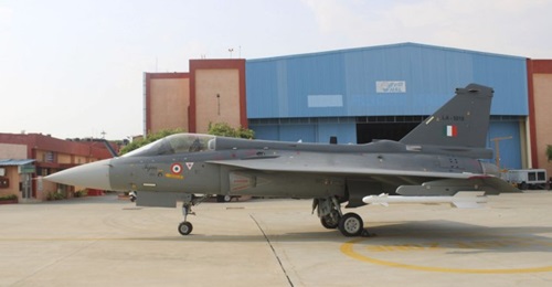 India's draft defence production and export policy outlines a strategy to move away from licenced production towards those, such as the production of Tejas Light Combat Aircraft (pictured), led by local industry.