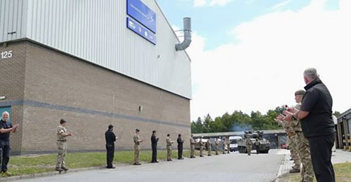 A WCSP trials vehicle completes its 59th battlefield mission as part of the vehicle's reliability growth trials.