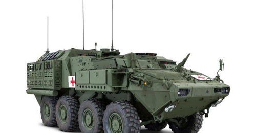 Pictured here is one Armoured Combat Support Vehicle configuration for the Canadian military. General Dynamics Land Systems-Canada is beginning to produce the new vehicle line.