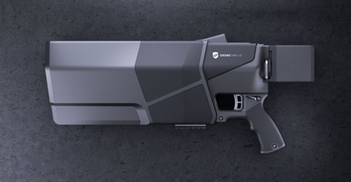 DroneShield - based in Sydney - has developed a range of counter-UAV products including this DroneGun MKIII: a lightweight jammer, which was launched in July 2019.