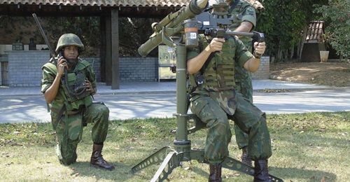 The MISTRAL 1 provides the Brazilian Marine Corps with VSHORAD capability. The nation's MOD is now seeking to acquire a medium-range GBAD system.