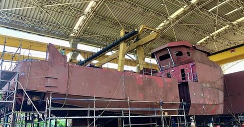 Despite difficulties posed by the Covid-19 pandemic, COTECMAR expects to launch and deliver the new buoy tender vessel to the Colombian Navy in December 2020.