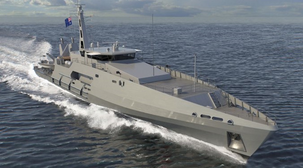 Austal has registered record annual revenue and profit due, in part, to a new contract announced earlier this year to construct six Cape-class patrol boats (pictured) for the Royal Australian Navy.
