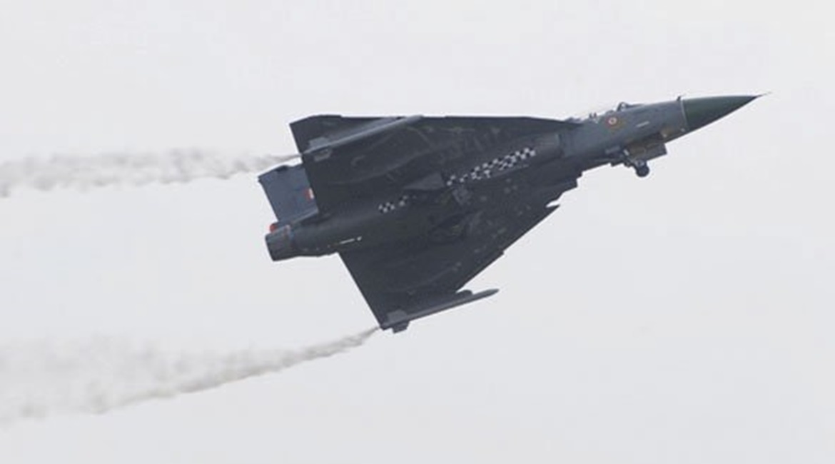 The Indian government is seeking to raise about USD675 million through the sale of shares in Hindustan Aeronautics Limited, manufacturer of the Tejas Light Combat Aircraft (pictured).
