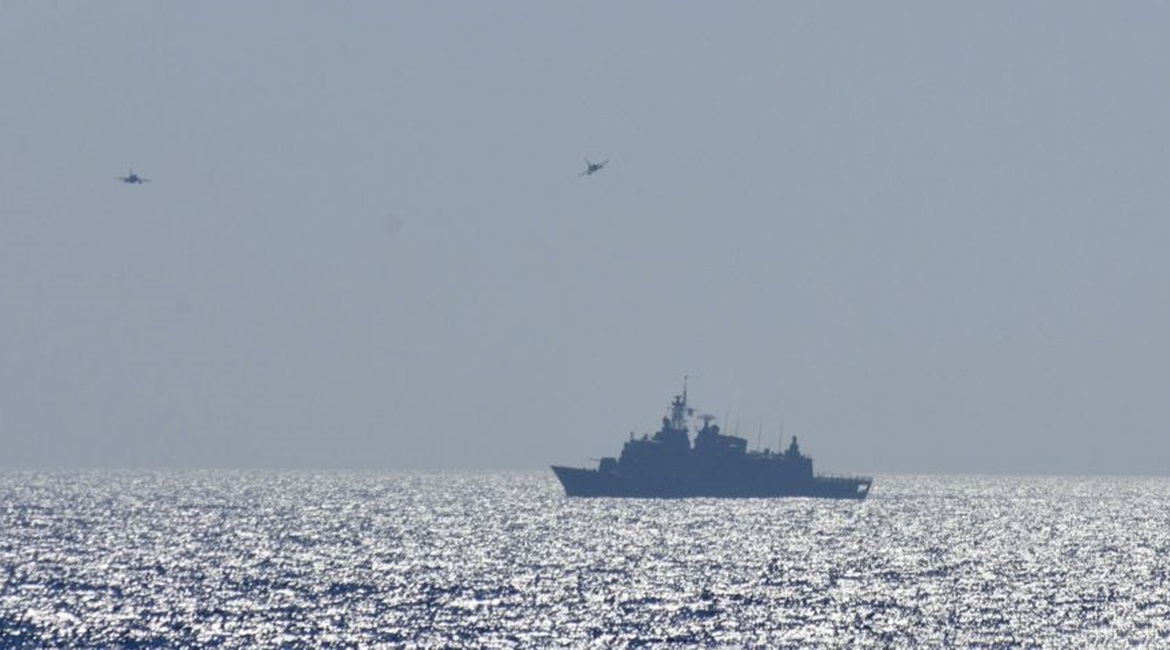 Greece held air and naval exercises with its allies in the eastern Mediterranean during the week of 24 August.