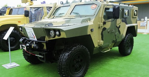 VPK unveiled the Strela 4×4 light amphibious armoured vehicle at Army 2020.