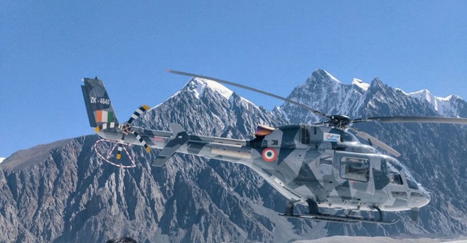 India’s HAL announced on 9 September that its LHU recently demonstrated its capability to operate at high altitudes after successfully completing a number of trials in the Himalayas. (HAL)