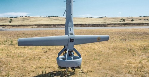 The Martin UAV-Northrop Grumman Technology Services V-Bat is the only aircraft in FTUAS that does not use four rotors for vertical lift.