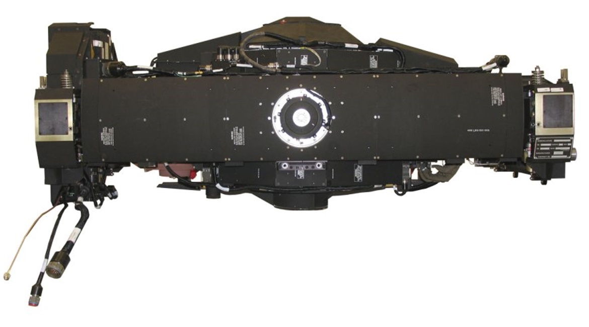 Collins Aerospace Systems' MS-177A long-range multi-spectral imaging sensor that will fly for the first time on a US Navy aircraft in 2022.