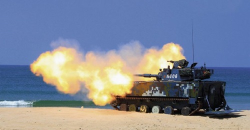 Thailand has selected a Norinco-produced AAV, thought to be the VN-16 platform, a modified version of the ZTD-05 (pictured), for a requirement within the Royal Thai Marine Corps.