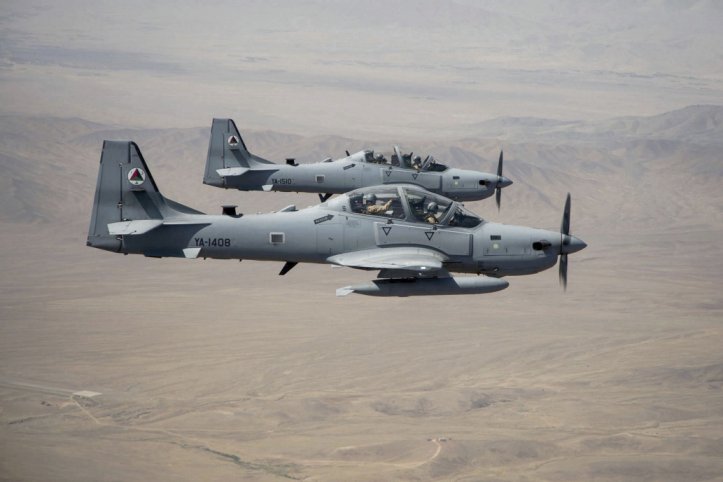 Afghanistan has received four more Super Tucanos to add to the 26 already delivered. A further six are expected in February 2021. (438th Air Expeditionary Wing)
