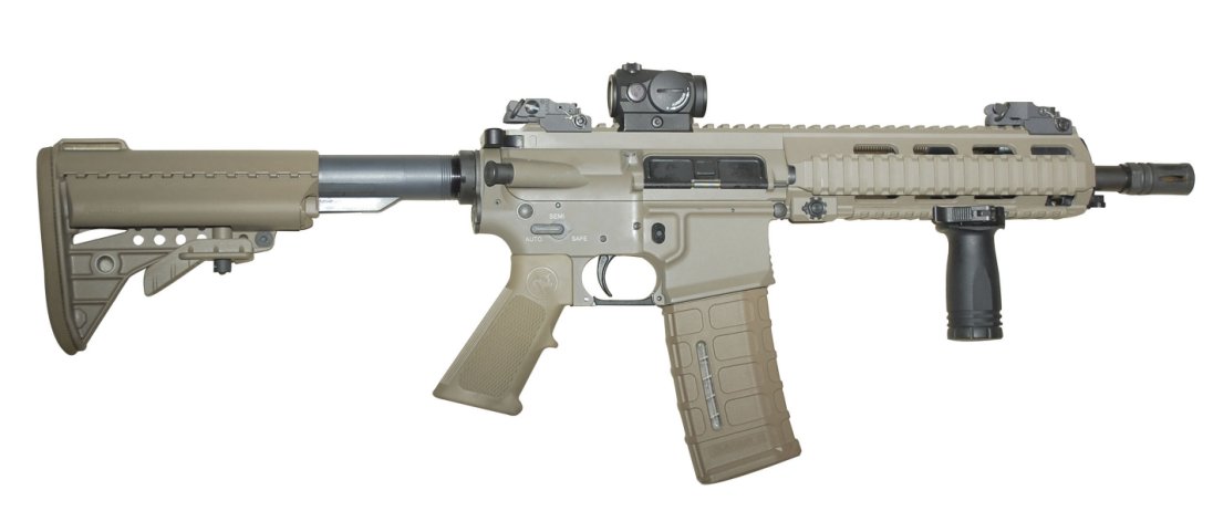 UAE-based Caracal has reiterated a commitment to build its CAR816 rifle (pictured) in India. (Janes/R D Jones)
