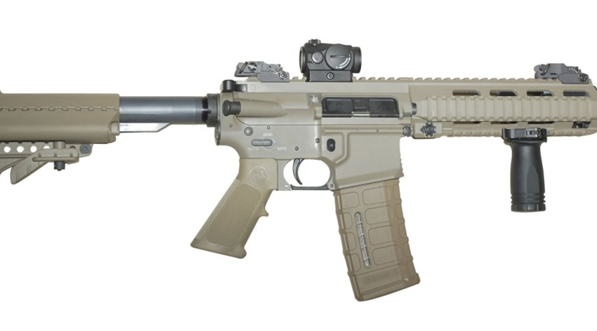 UAE-based Caracal has reiterated a commitment to build its CAR816 rifle (pictured) in India.