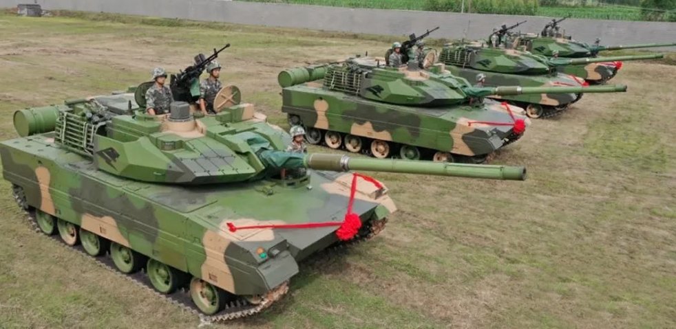 The PLA’s Southern Theatre Command announced on 20 September that several units of the Type 15 lightweight battle tank were handed over to a brigade under the 75th Group Army.  (Southern Theatre Command via WeChat)