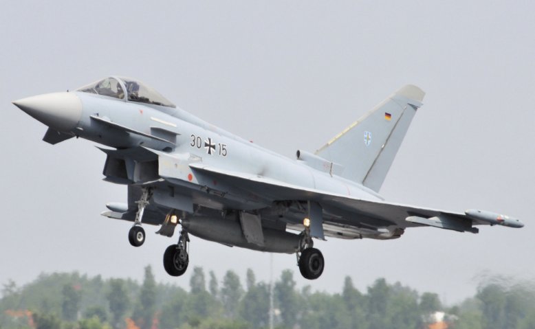 Priority procurement projects include the replacement of Eurofighter Tranche 1. (Janes/Patrick Allen)