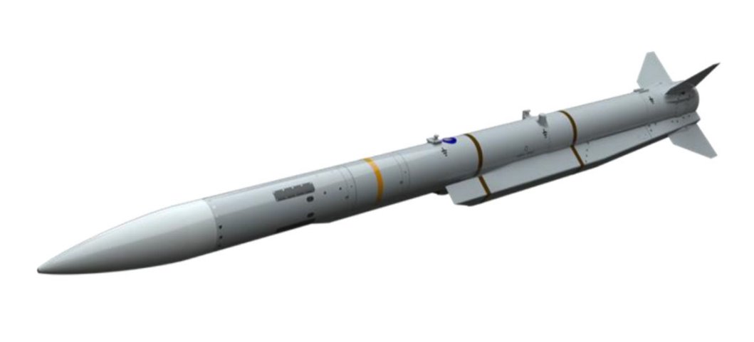 Computer-generated image of the Joint New Air-to-Air Missile (JNAAM). Japan’s Ministry of Defense has requested JPY1.2 billion (USD11.4 million) to advance the co-development of the JNAAM with the UK. (Japanese Ministry of Defense)