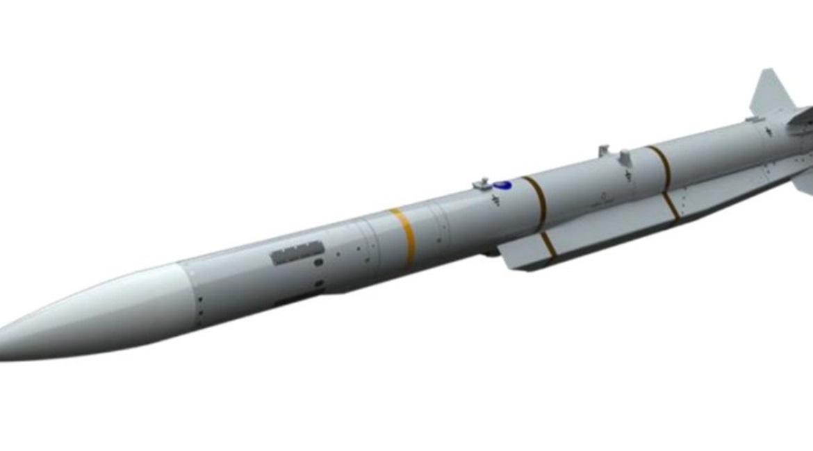 Computer-generated image of the Joint New Air-to-Air Missile (JNAAM). Japan's Ministry of Defense has requested JPY1.2 billion (USD11.4 million) to advance the co-development of the JNAAM with the UK.