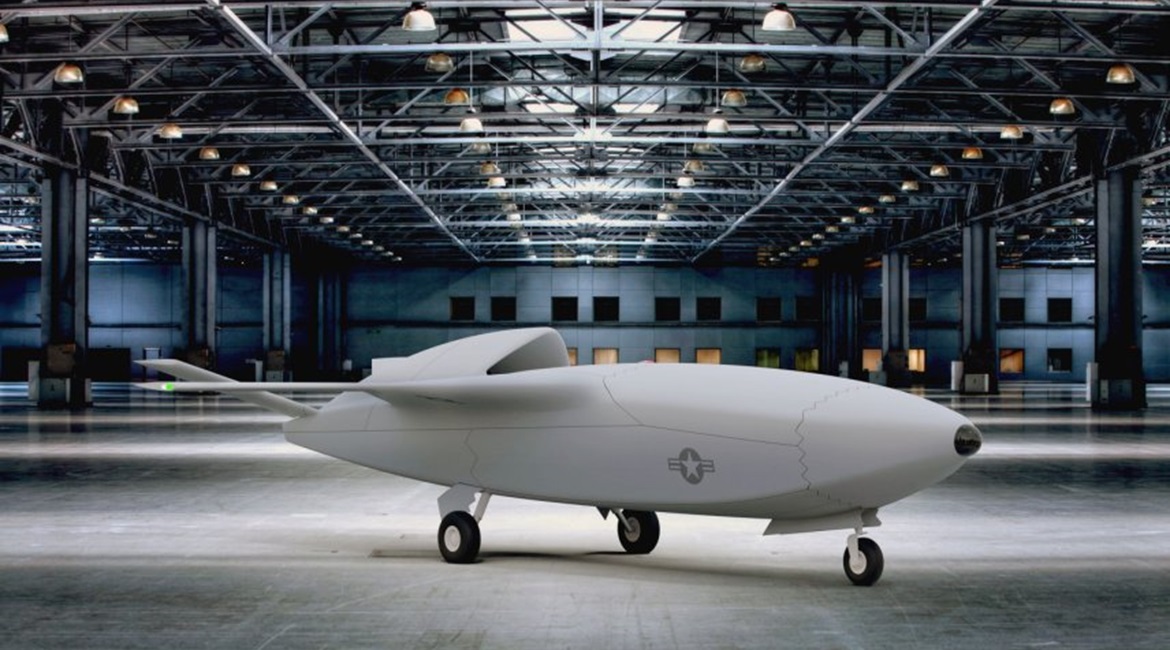 An illustrative concept for the Skyborg UCAV released by the USAF. The service aims to fly a prototype by the end of 2023.