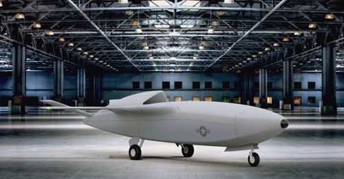 An illustrative concept for the Skyborg UCAV released by the USAF. The service aims to fly a prototype by the end of 2023.