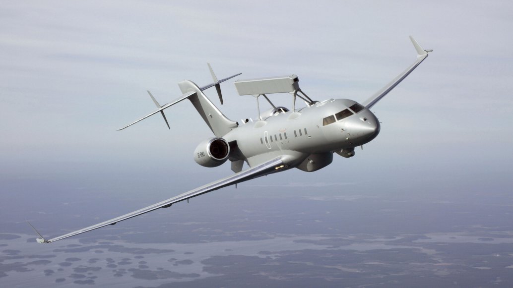 Saab delivered the second of three GlobalEye Swing Role Surveillance System aircraft to the UAE on 30 September  (Saab)