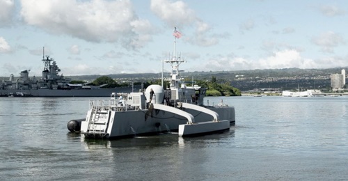 The US Navy plans to include the unmanned surface vessel Sea Hunter in more exercises and for tactical training.