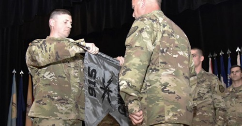 The US Army's 915th Cyber Warfare Battalion unfurled the colours for the first time on 22 May 2019 during a ceremony at Fort Gordon, Georgia. It is the first battalion-sized army unit to integrate cyber warfare, electronic warfare, information operatio...