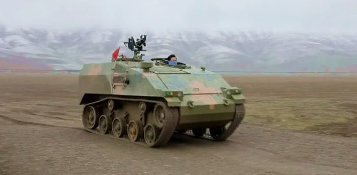 The Beijing North Vehicle Group Corporation unveiled a new tracked light AFV in a promotional video released on its WeChat page on 1 October. (Beijing North Vehicle Group Corporation)