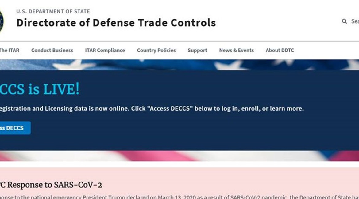 The US Department of State's new online export licensing portal began accepting export licence requests in February.