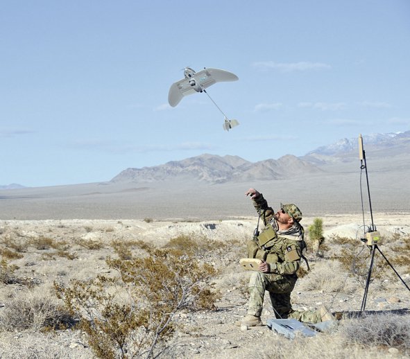 The US Army is looking to equip Bangladesh with the Wasp AE SUAS. (AeroVironment)