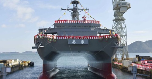 Japan and Vietnam are discussing a defence-trade agreement that will support collaboration in domains including maritime security. Under a separate agreement, Japanese firm Mitsui - constructor of the Hibiki-class ocean surveillance ship (pictured) - i...