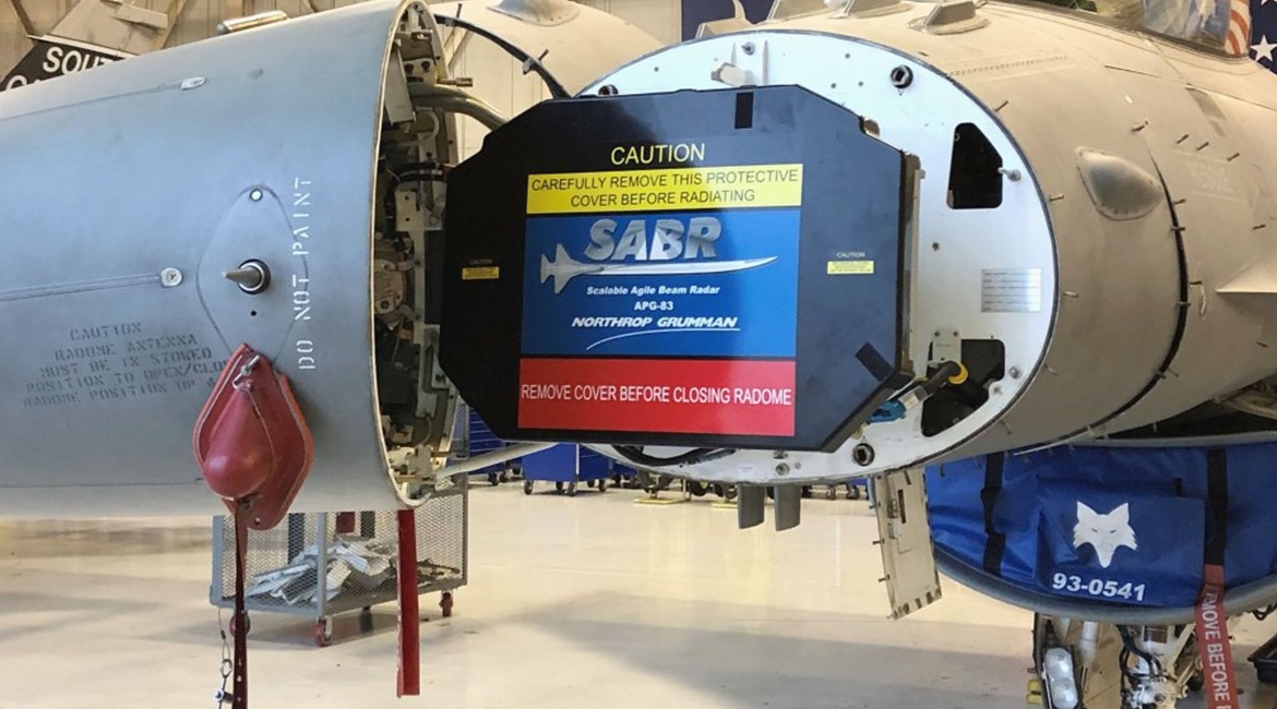 The Northrop Grumman AN/APG-83 Scalable Agile Beam Radar was declared operational on USAF ANG F-16s on 15 October.