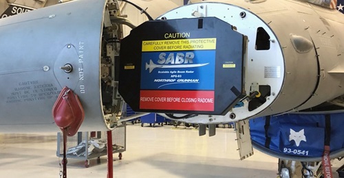 The Northrop Grumman AN/APG-83 Scalable Agile Beam Radar was declared operational on USAF ANG F-16s on 15 October.