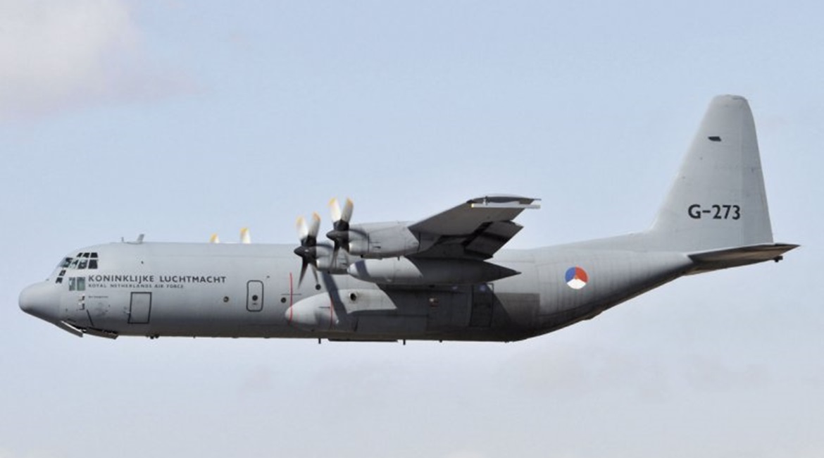One of four C-130H Hercules airlifters that the Netherlands has decided to replace rather than modernise. A competition will be run to find a successor, with both the C-130J and A400M likely to go head-to-head for the requirement.