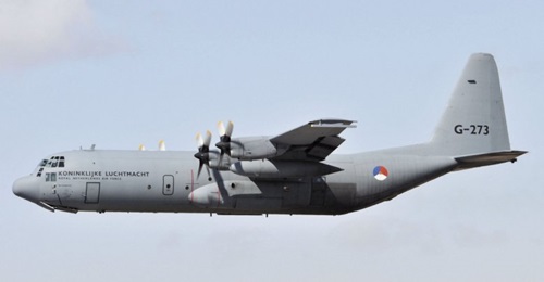 One of four C-130H Hercules airlifters that the Netherlands has decided to replace rather than modernise. A competition will be run to find a successor, with both the C-130J and A400M likely to go head-to-head for the requirement.