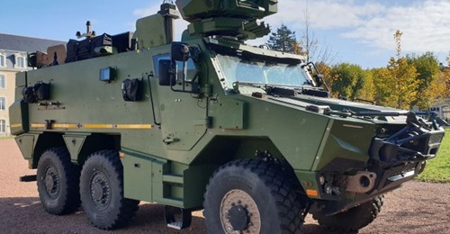 The French Army's Ecole du Génie has unveiled the Griffon Génie prototype.