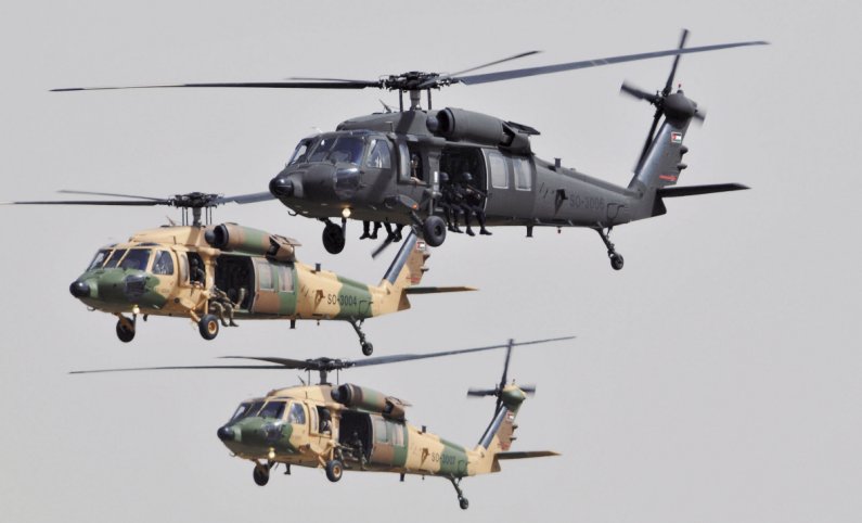 Jordan is to receive a UH-60M helicopter for royal duties, which will add to the extensive Black Hawk fleet already fielded by the country. (Janes/Patrick Allen)