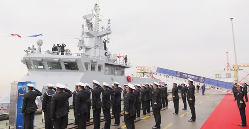 KD 
        
        , seen here at its commissioning ceremony on 6 January 2020 in China.