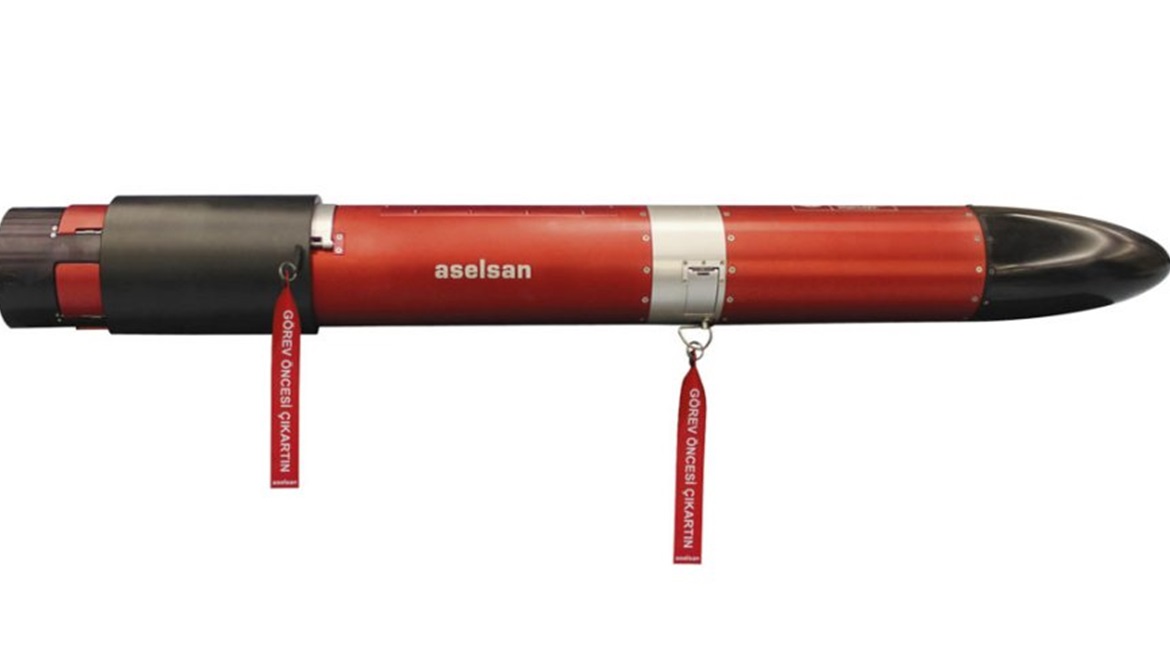 An effector from Aselsan's Zoka range of torpedo countermeasure jammers and decoys.