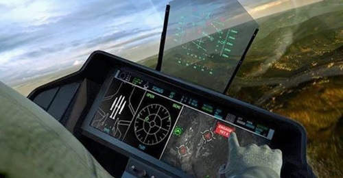 A BAE Systems' rendering of the Distributed Battle Management (DBM) programme, developed in conjunction with the Defense Research Projects Agency (DARPA)