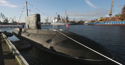 The Project 636.3 diesel-electric submarine 
        
         joined the Russian Navy on 24 October.
