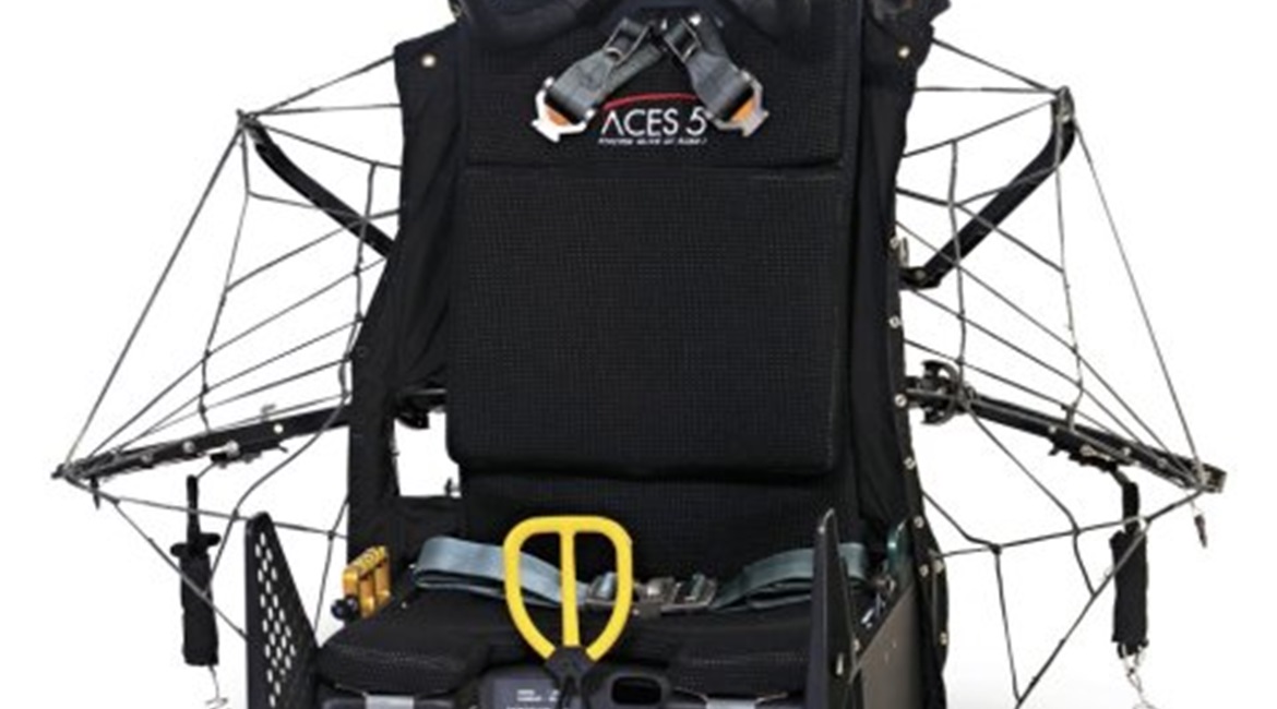 The ACES 5 seat is said to reduce overall ejection-related major injuries in general and ejection-related spinal injuries in particular.