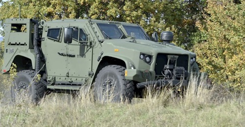 Montenegro received its first five JLTVs on 27 October.
