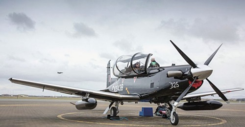 The UK now has 14 Texan II aircraft at RAF Valley supporting the Fixed-Wing portion of the UKMFTS pilot training scheme.