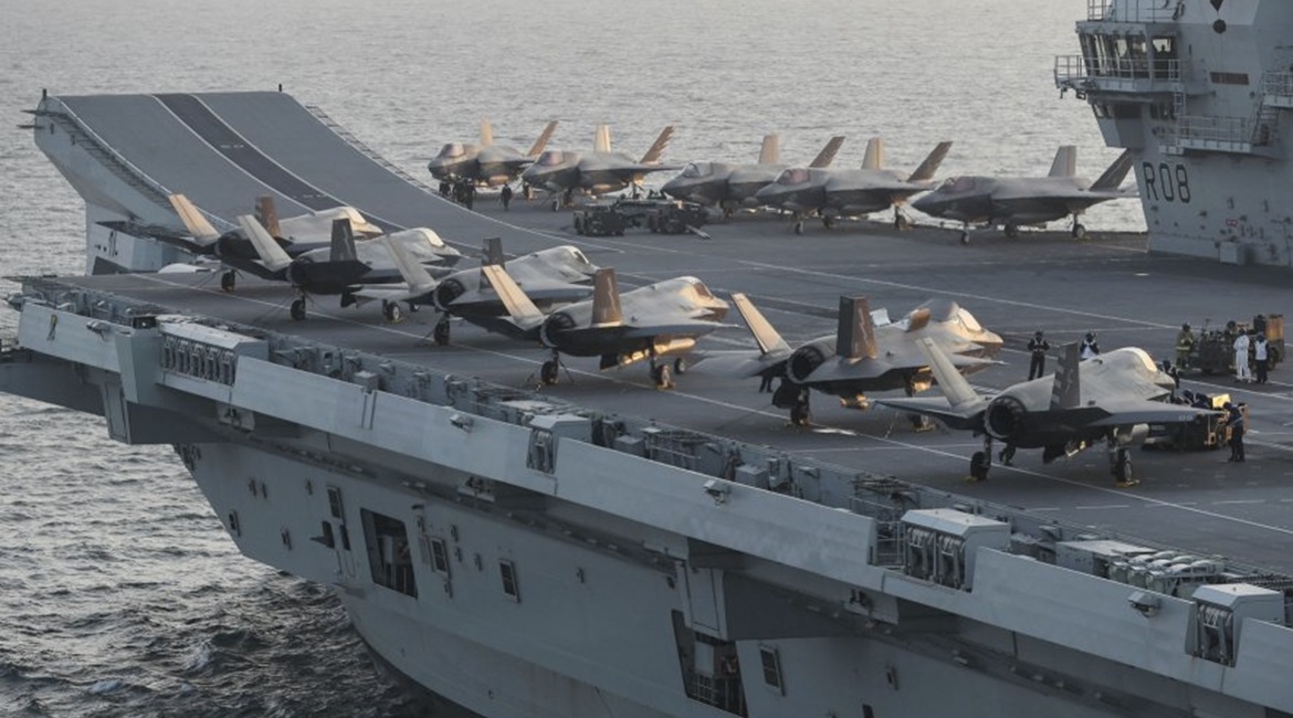 Seen aboard HMS 
        
         during recent joint UK-US Marine Corps training exercises, the F-35B is the subject of concern for the House of Commons Public Accounts Committee in its latest report on Carrier Strike.