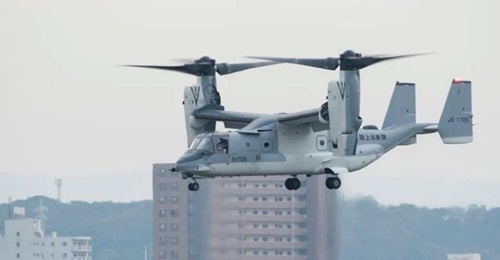 US NAVAIR announced on 12 November that the JGSDF has begun operating its MV-22B tiltrotor aircraft from Camp Kisarazu in Chiba Prefecture.
