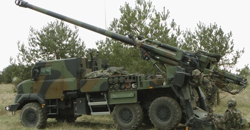 The French Army CAESAR 6×6 was previously deployed to operations in Afghanistan, Lebanon, Mali, and Iraq.