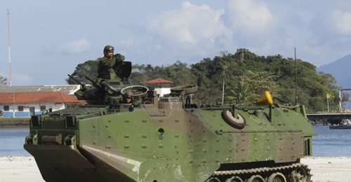 The Brazilian Marines received 23 AAV7A1 RAM/RS vehicles between 2017-18. The service is now embarking on a force redesign effort that will include new weapons.
