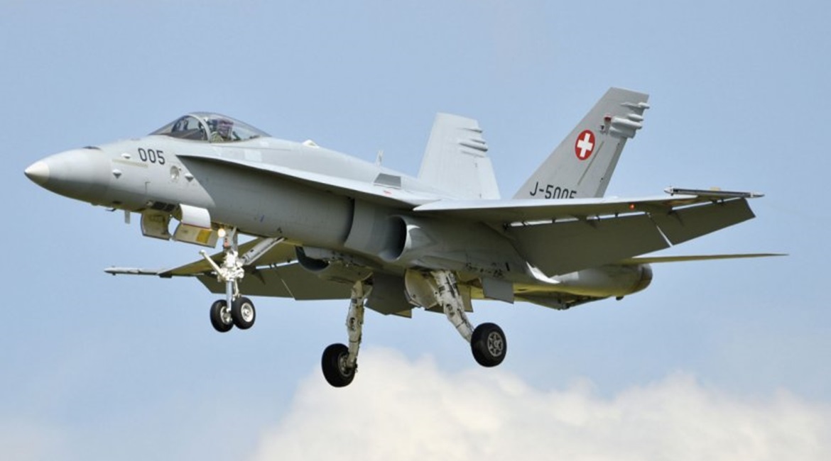 Armasuisse received the second set of proposals for Switzerland's Air2030 NKF to replace the Swiss Air Force's F-5E/F Tiger II and F/A-18 Hornet (pictured) fleets and Bodluv GR GBAD system on 18 November.