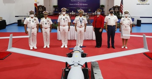 The PN formally received an Insitu Inc ScanEagle 2 UAS from the United States in a ceremony held on 25 November at Naval Base Heracleo Alano.